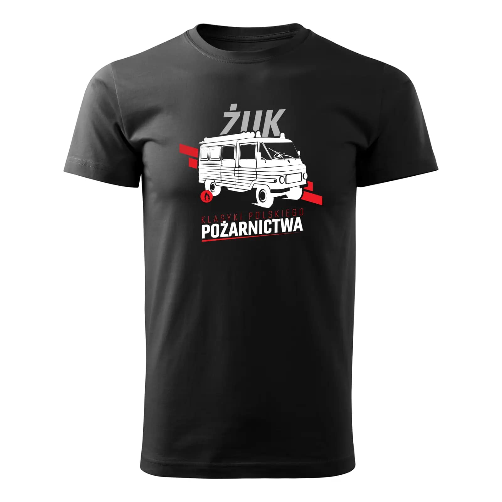 Koszulka „Żuk” z serii Klasyki Polskiego Pożarnictwa