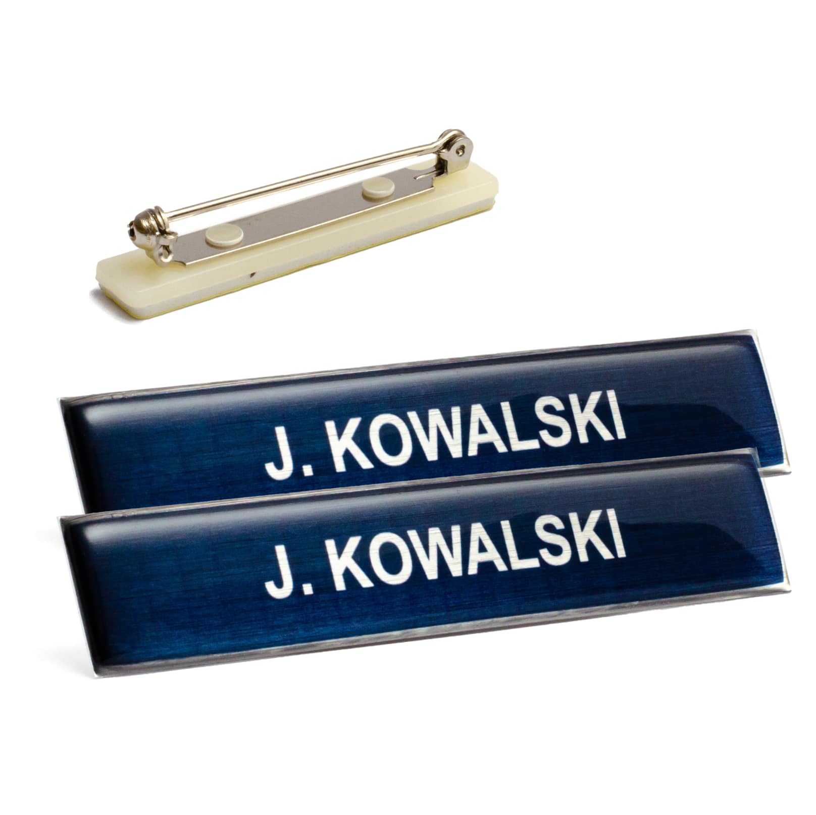 Identyfikator imienny imiennik Służby Więziennej SW na agrafkę ZESTAW 2 SZT