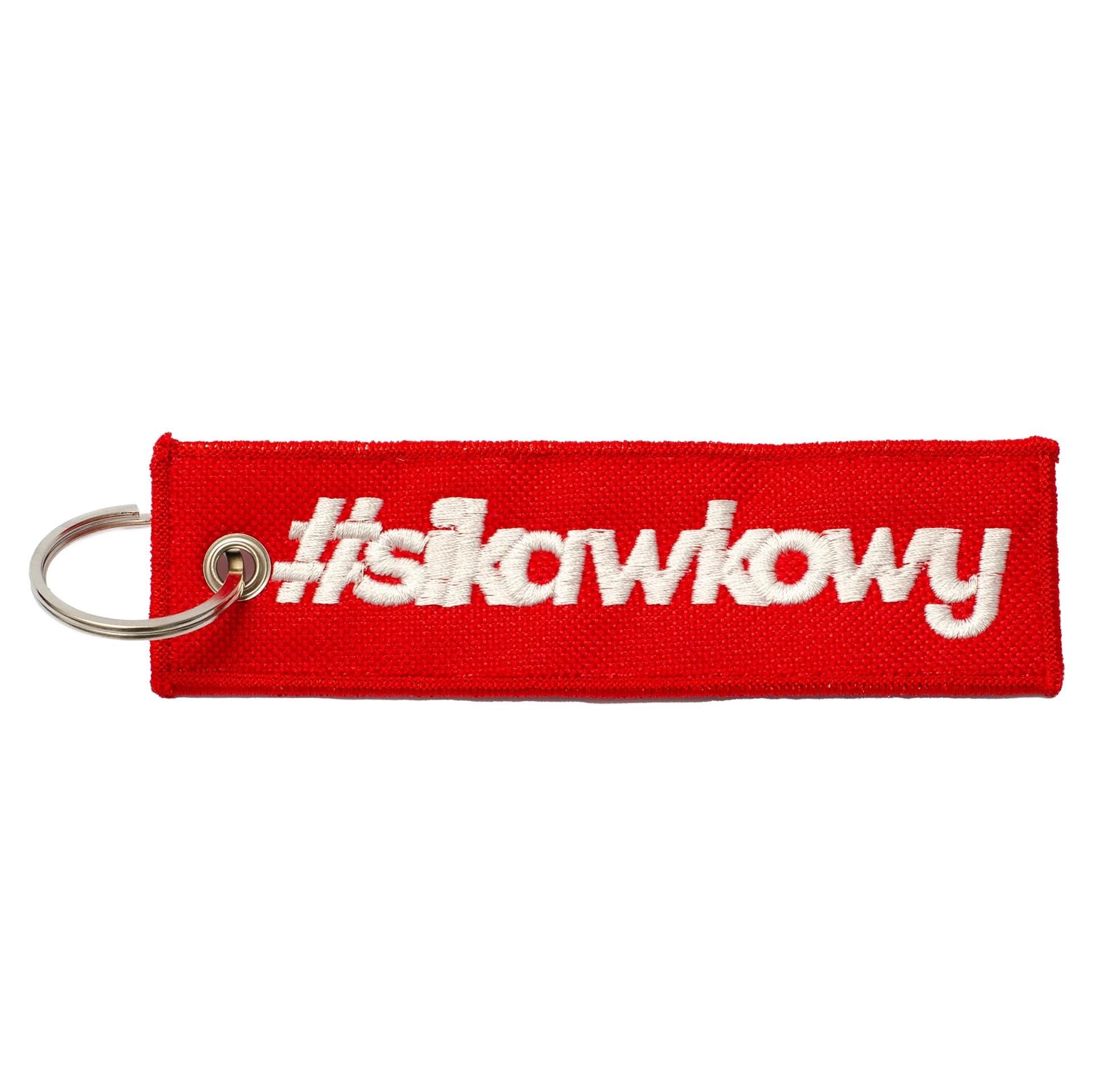 Brelok haftowany #sikawkowy STRAŻ zawieszka do kluczy