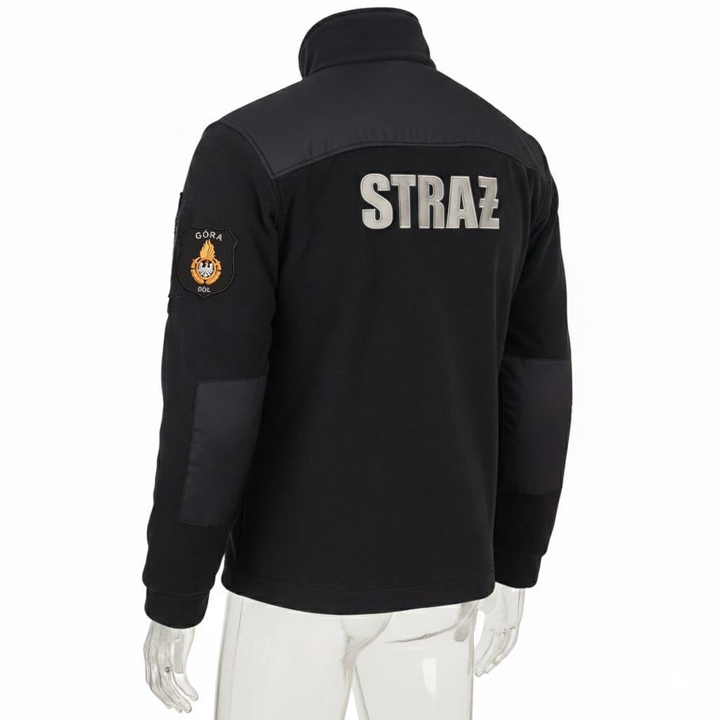 4f6cb0fbd99912313dfe45a541523bc6.png POLAR BLUZA STRAŻ HAFT PSP OSP JRG STRAŻACKI CZARNY PERSONALIZOWANY