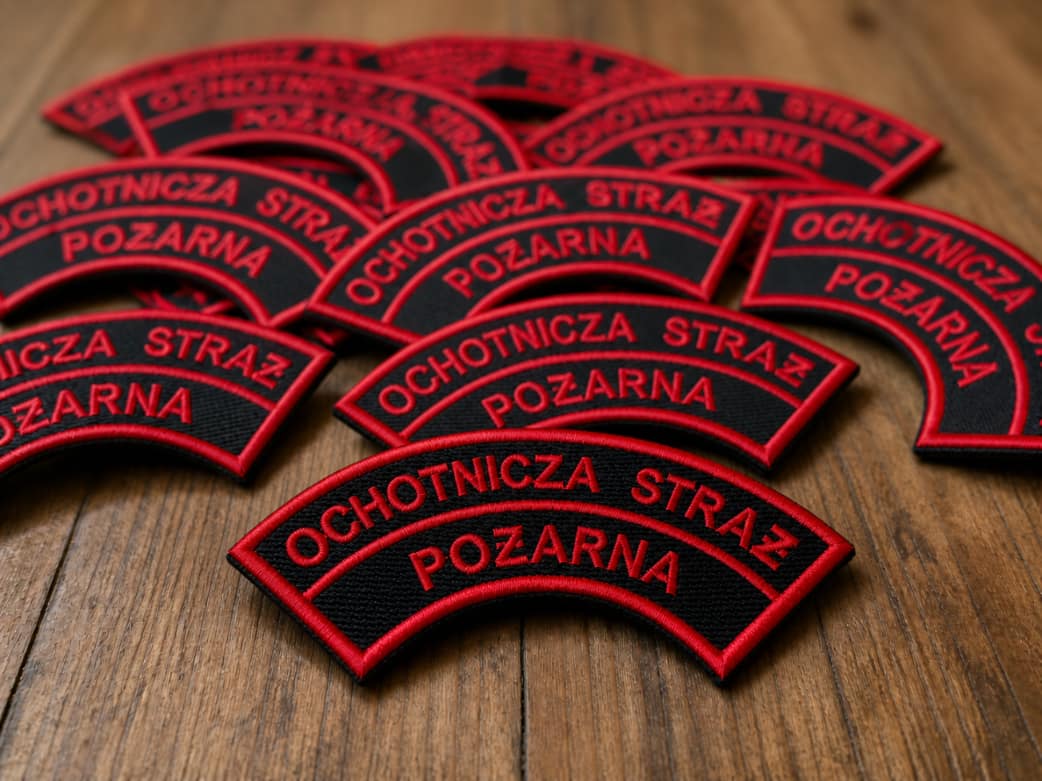ŁUCZEK OSP NA MUNDUR GAOWY OCHOTNICZA STRAŻ POŻARNA PÓŁKSIĘŻYC