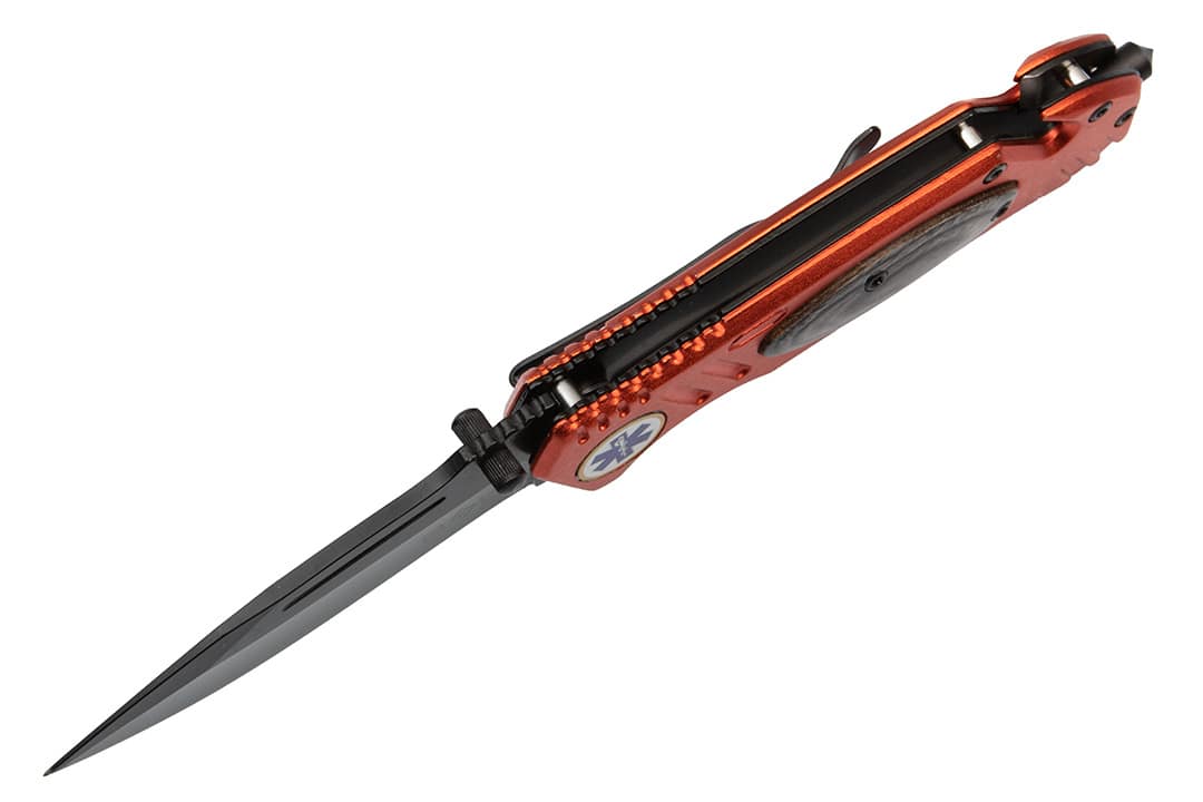 Nóż Ratowniczy BSH ADVENTURE N-380 Sprężynowy