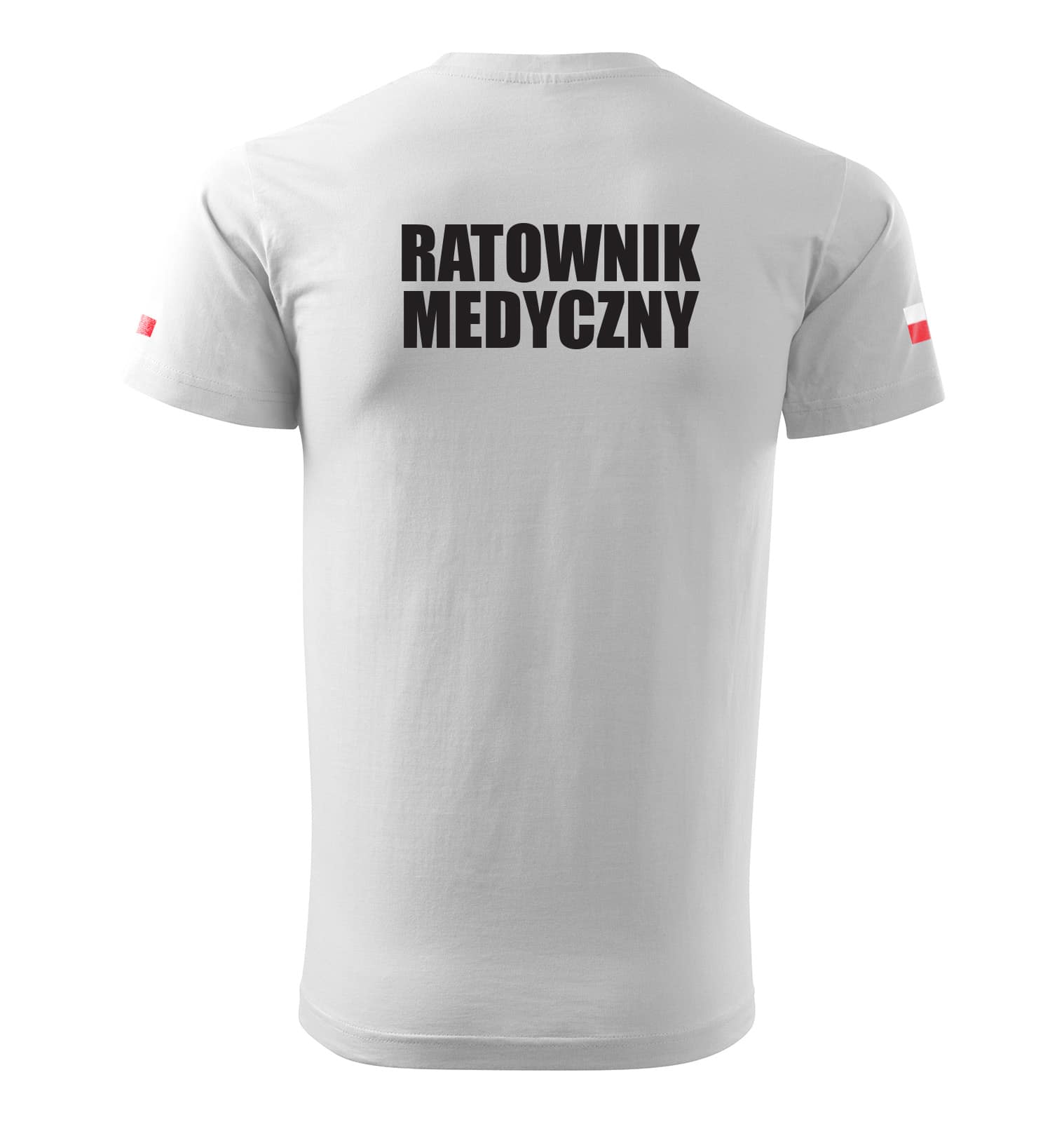 f4a44814b5287f4cc4637fda79da27d5.jpg Koszulka RATOWNIK MEDYCZNY BIAŁA LOGO Ratownictwo Medyczne