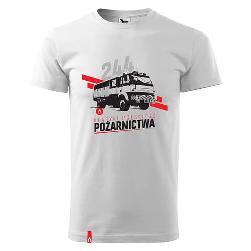Koszulka „244” z serii Klasyki Polskiego Pożarnictwa
