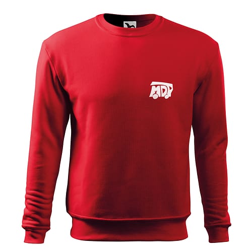Bluza z logo MDP czerwona z białym napisem STRAŻ