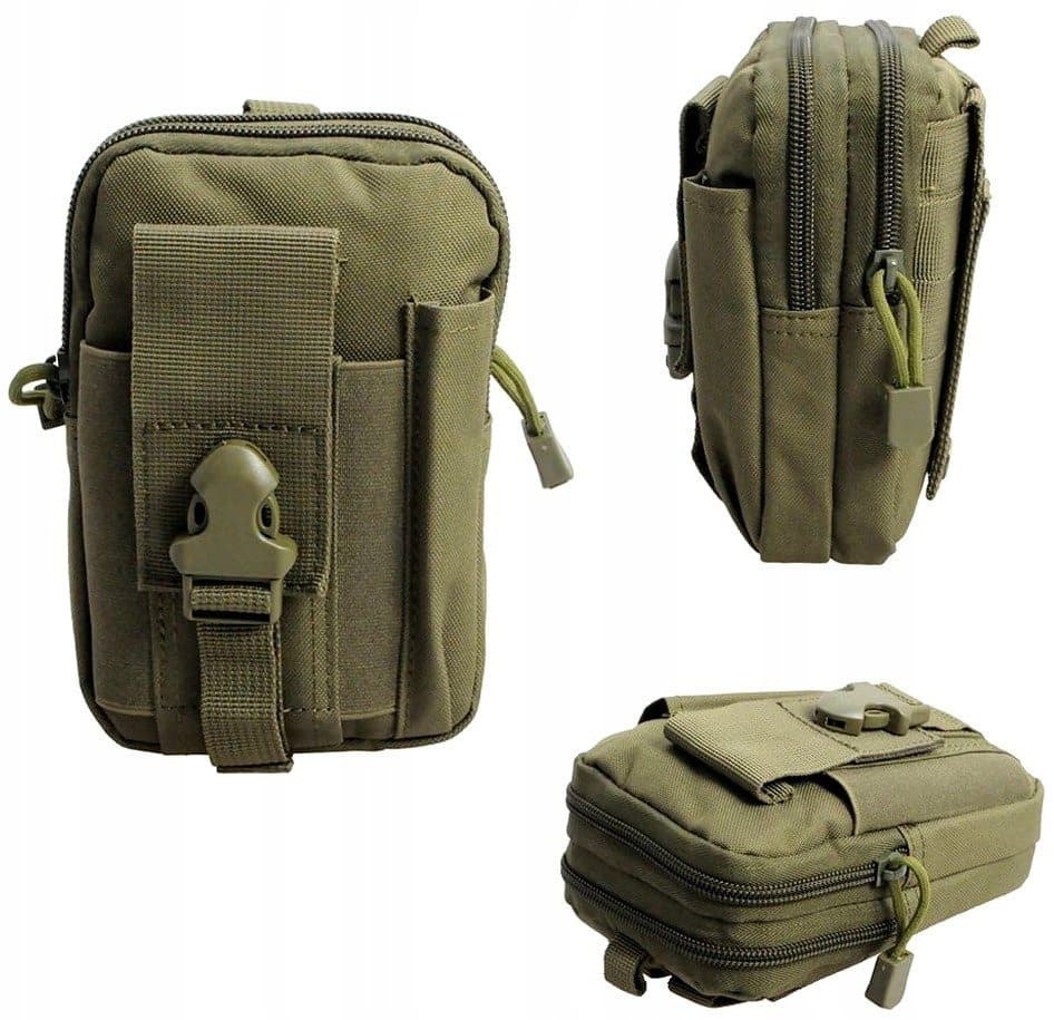 Zestaw Survivalowy – Saszetka + Nóż składany + Bransoletka + Multitool