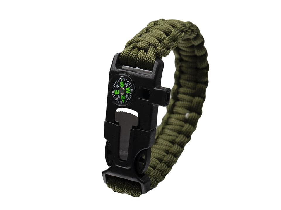 Zestaw Survivalowy – Saszetka + Nóż składany + Bransoletka + Multitool